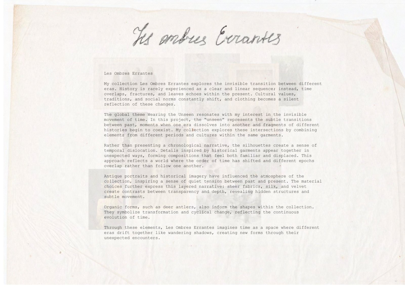 Les Ombres Errantes 1