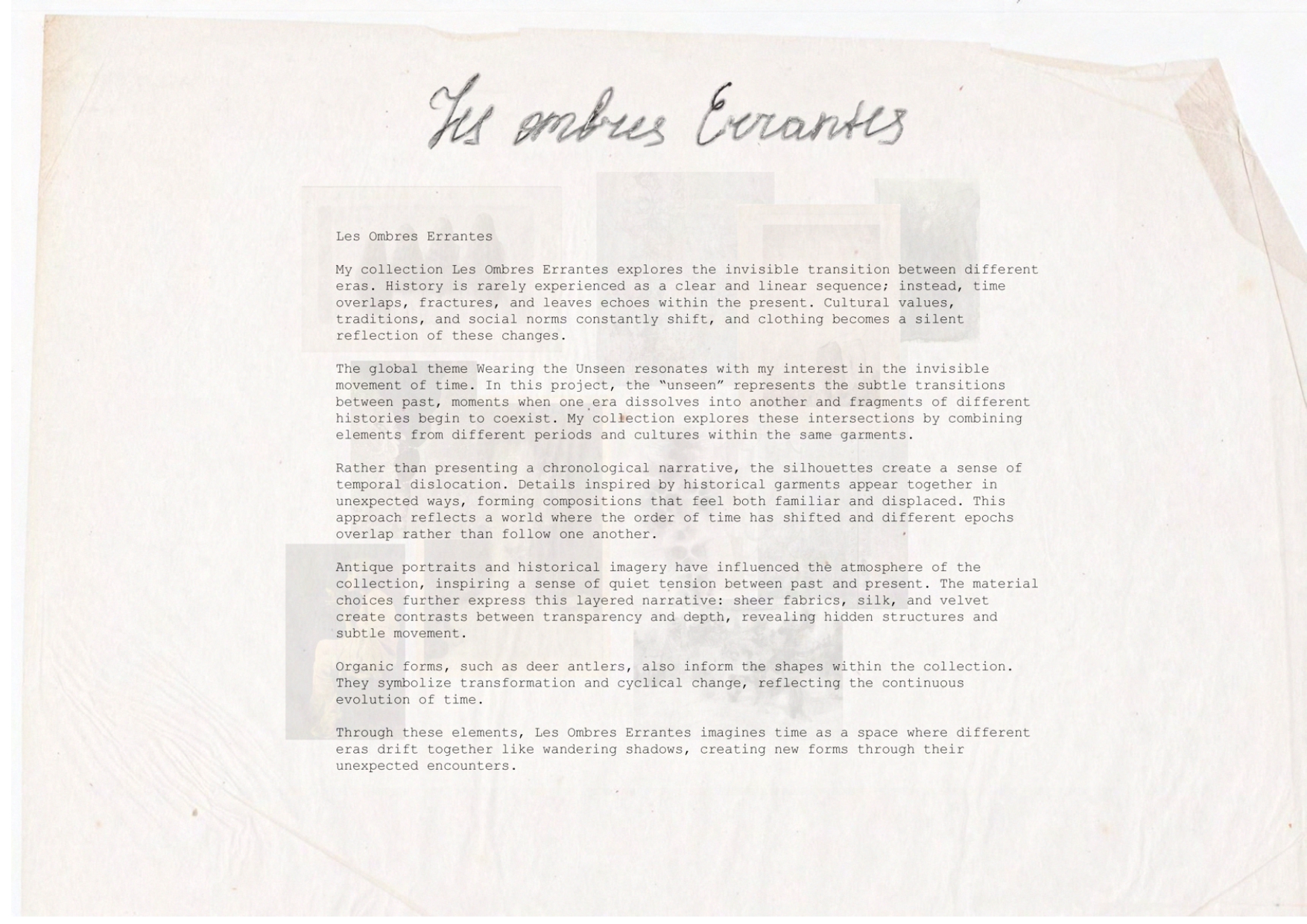 Les Ombres Errantes 1